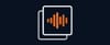 EchoFeed.app Graphic icon of a sound wave inside a folder, with a dark background.